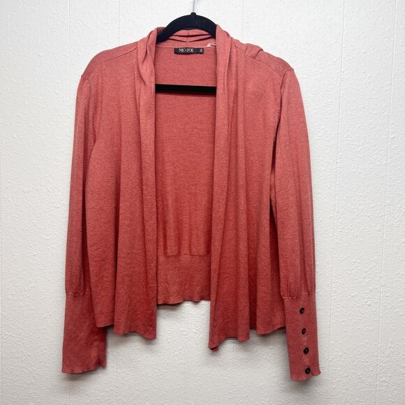 Nic+Zoe Academia Preppy Workwear Office Career College Cardigan Womens Size XXL - Picture 1 of 12